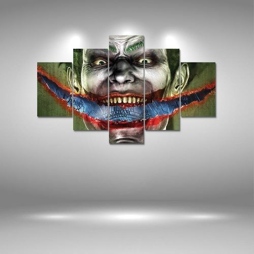 Joker Canvas Wall Art (Photo 13 of 15)