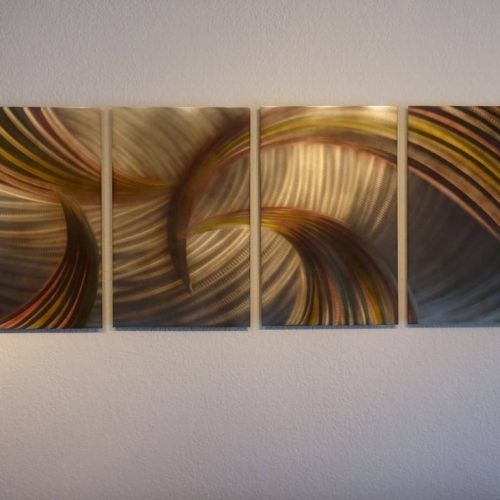 Inexpensive Abstract Metal Wall Art (Photo 10 of 20)