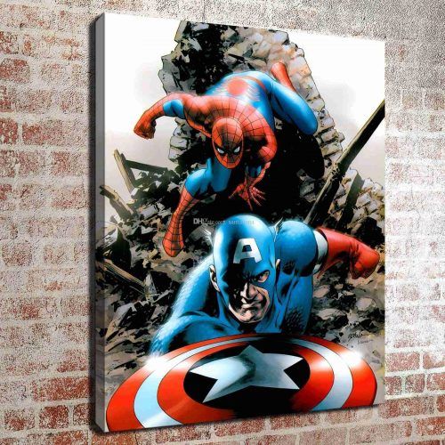 Captain America Wall Art (Photo 10 of 15)