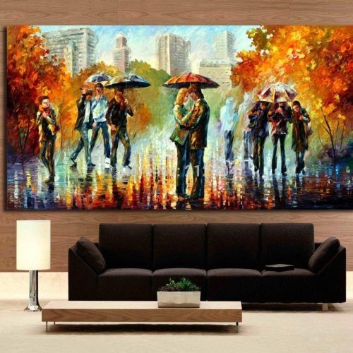 Oil Paintings Canvas Wall Art (Photo 6 of 15)