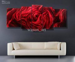 2024 Best of Red Rose Wall Art