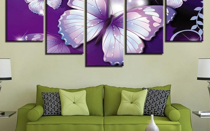 20 Inspirations Abstract Butterfly Wall Art