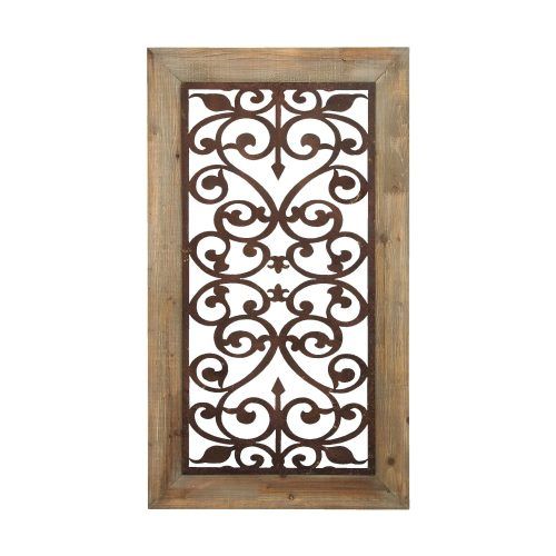 Brown Wood And Metal Wall Decor (Photo 16 of 20)
