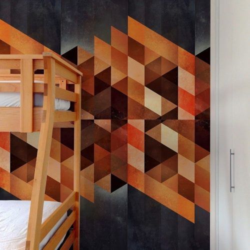 Geometric Shapes Wall Accents (Photo 7 of 15)