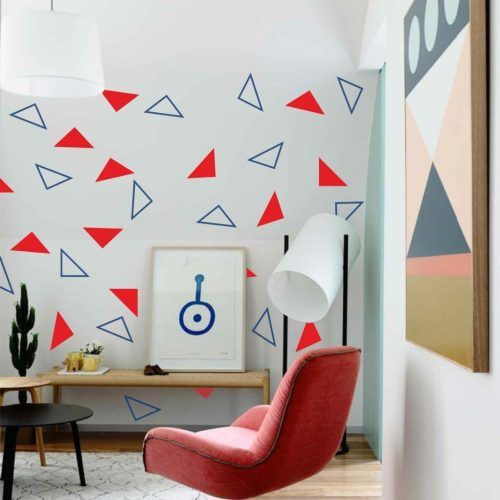 Abstract Art Wall Decal (Photo 2 of 20)