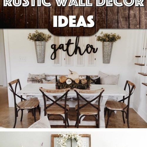Rustic Wall Accents (Photo 15 of 15)