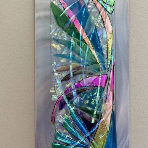 Fused Glass Wall Art Hanging (Photo 3 of 25)