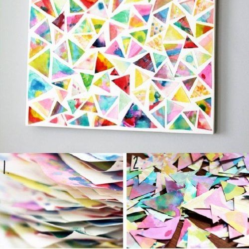 3D Triangle Wall Art (Photo 12 of 20)