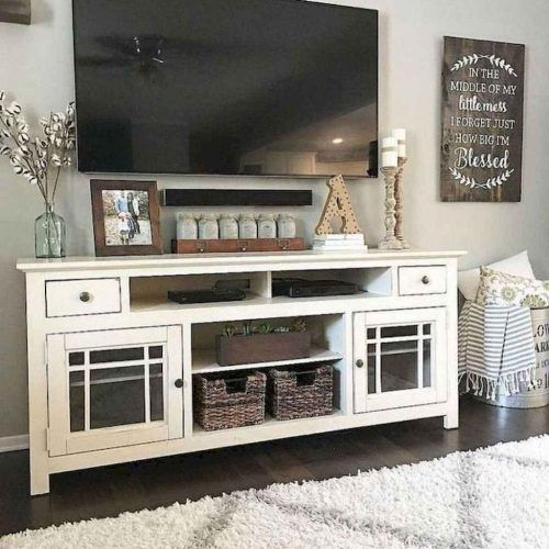 Modern Farmhouse Rustic Tv Stands (Photo 18 of 20)