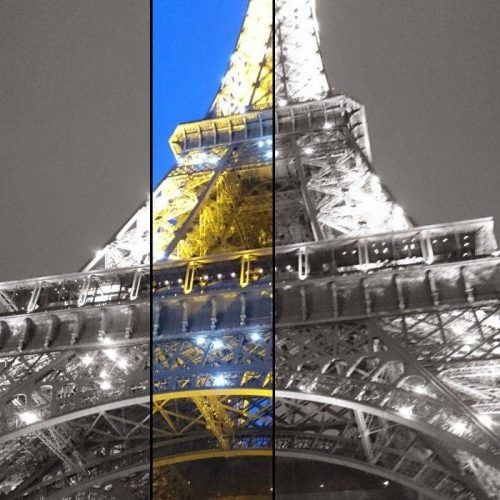 Eiffel Tower Metal Wall Art (Photo 7 of 30)