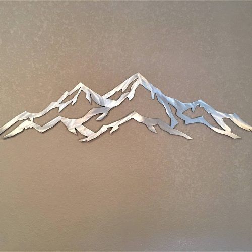 Mountains Metal Wall Art (Photo 1 of 20)