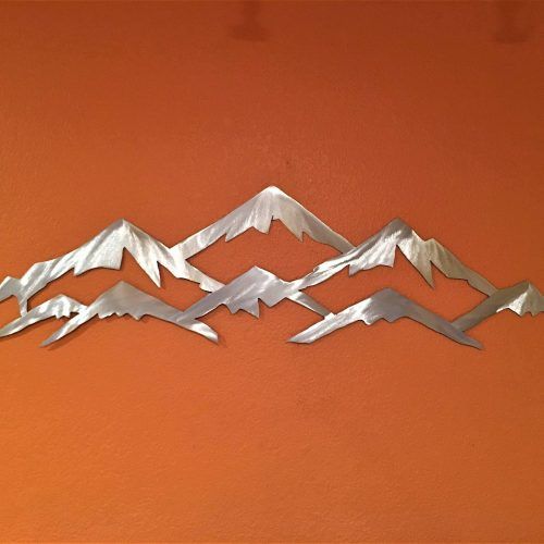 Mountains Metal Wall Art (Photo 7 of 20)