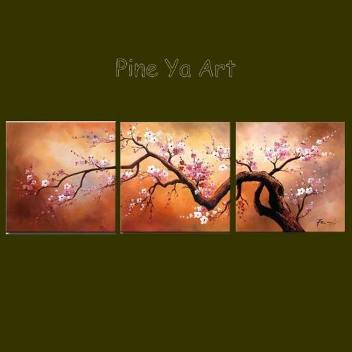 Abstract Cherry Blossom Wall Art (Photo 15 of 20)