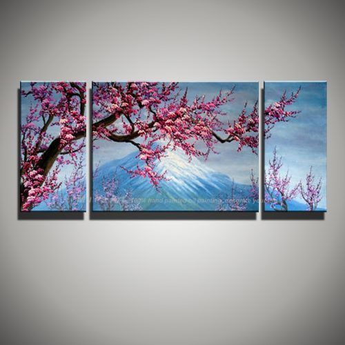 Abstract Cherry Blossom Wall Art (Photo 17 of 20)