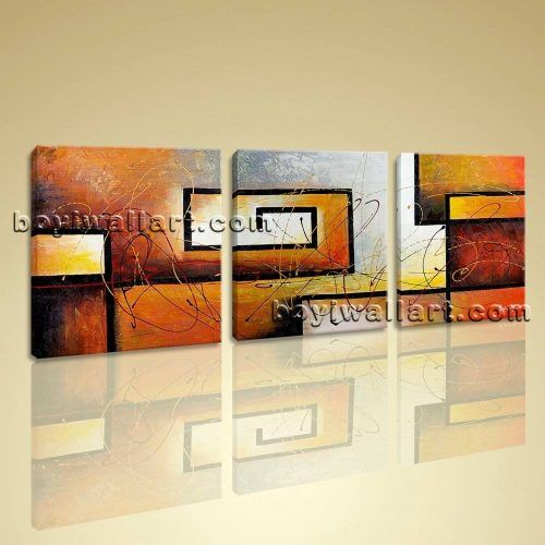 Abstract Canvas Wall Art (Photo 2 of 20)