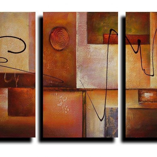 Abstract Canvas Wall Art (Photo 11 of 20)