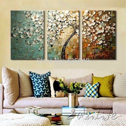 3 Piece Abstract Wall Art (Photo 8 of 16)