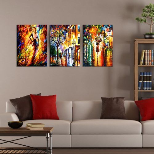Abstract Wall Art Canvas (Photo 5 of 20)
