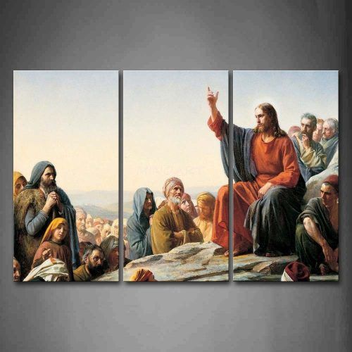 Jesus Canvas Wall Art (Photo 1 of 15)