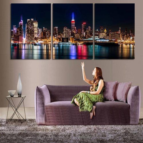 3-Pc Canvas Wall Art Sets (Photo 1 of 20)