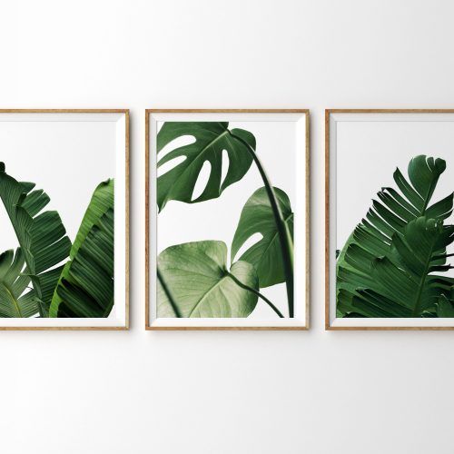 Tropical Leaves Wall Art (Photo 5 of 20)