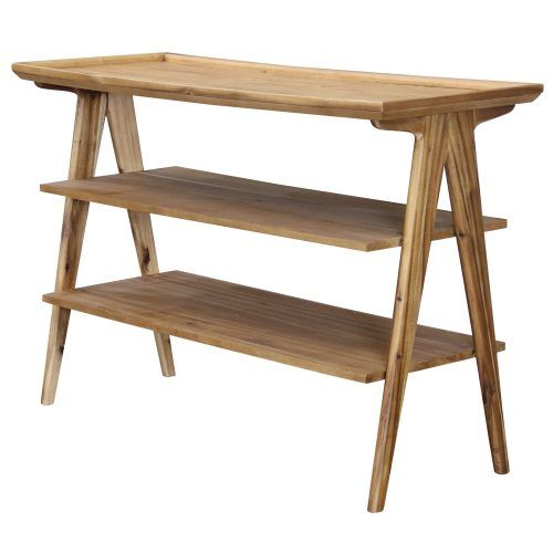 Wood Rectangular Console Tables (Photo 18 of 20)