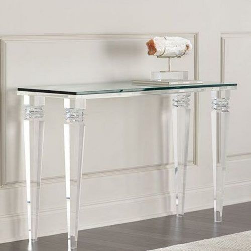 Clear Console Tables (Photo 5 of 20)