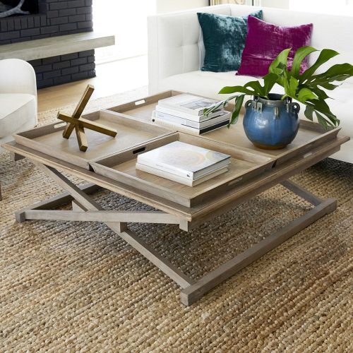 Coffee Tables With Trays (Photo 5 of 20)