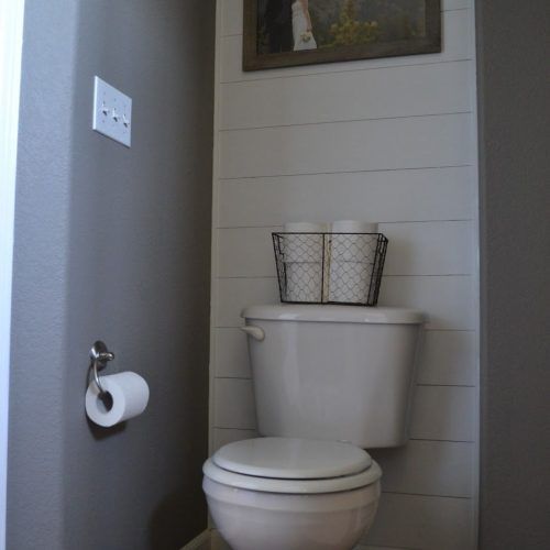 Wall Accents Behind Toilet (Photo 2 of 15)