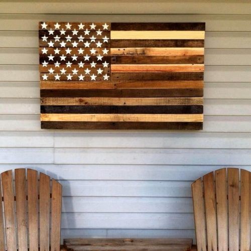 Wood Pallets Wall Accents (Photo 9 of 15)