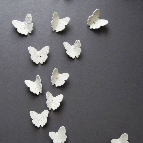 Ceramic Butterfly Wall Art (Photo 8 of 30)
