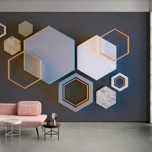 Hexagons Wall Art (Photo 17 of 20)