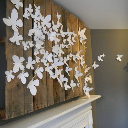 Butterflies 3D Wall Art (Photo 3 of 20)