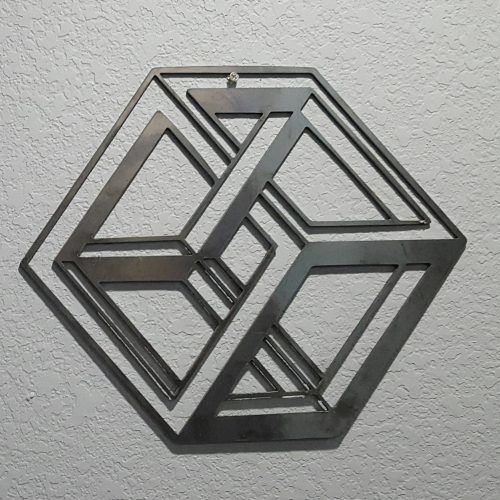 Cubes 3D Wall Art (Photo 5 of 20)