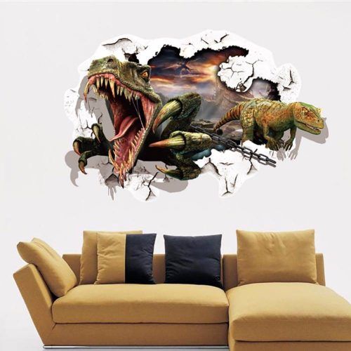 Dinosaurs 3D Wall Art (Photo 8 of 20)