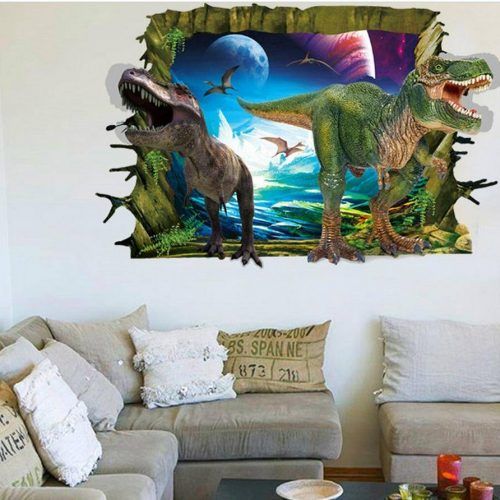 3D Dinosaur Wall Art Decor (Photo 11 of 20)
