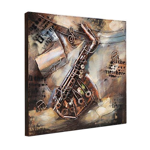 Musical Instruments Metal Wall Art (Photo 13 of 20)