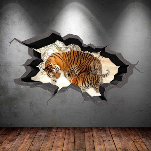 Tiger Wall Art (Photo 20 of 20)
