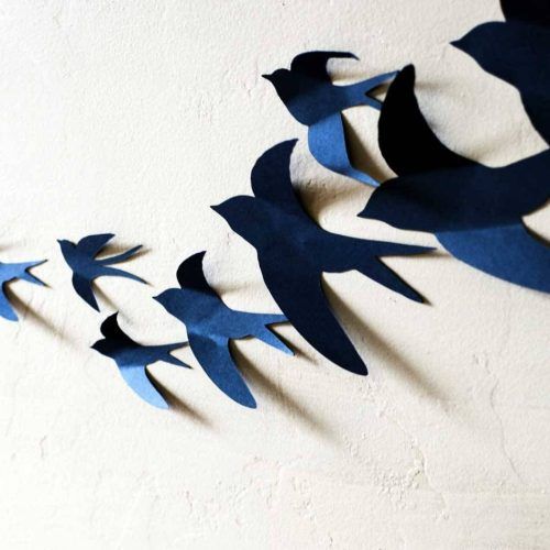 Birds In Flight Metal Wall Art (Photo 5 of 30)