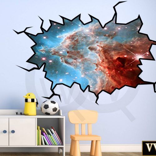 Decorative 3D Wall Art Stickers (Photo 7 of 20)