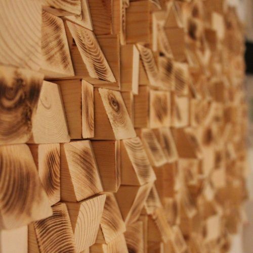 Abstract Wood Wall Art (Photo 6 of 20)