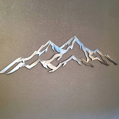 Mountains Metal Wall Art (Photo 10 of 20)