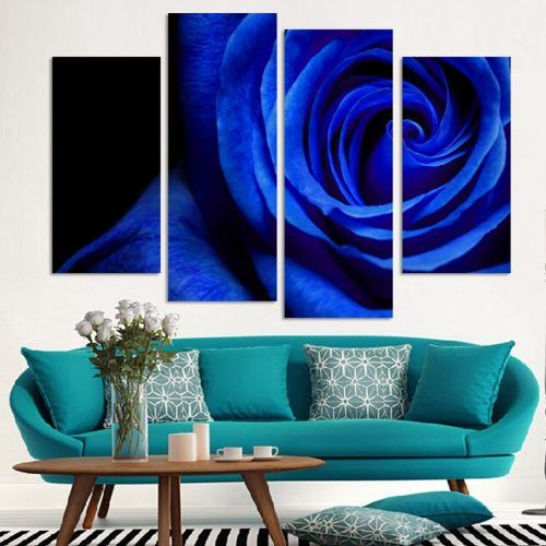 Blue Canvas Wall Art (Photo 14 of 15)