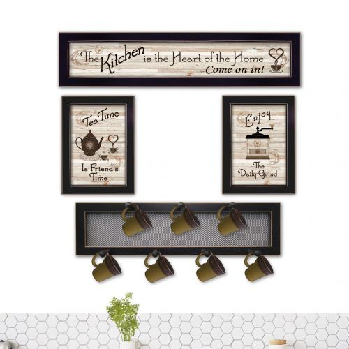 4 Piece Metal Wall Plaque Decor Sets (Photo 10 of 20)
