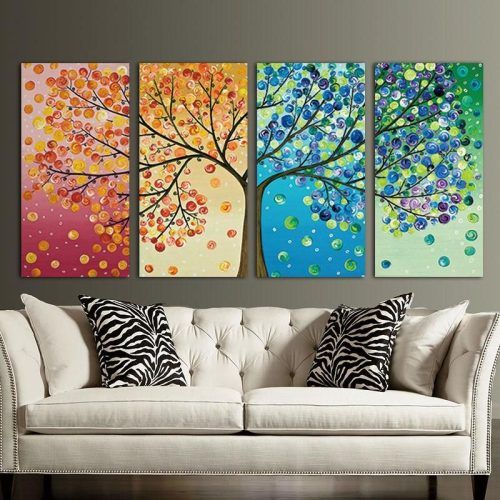 Colorful Branching Wall Art (Photo 11 of 20)