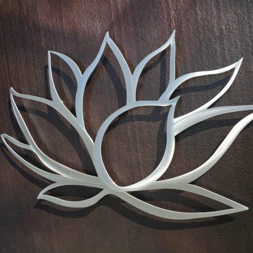Contemporary Metal Wall Art Flowers (Photo 3 of 20)
