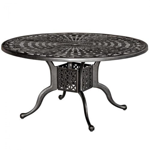 Round Steel Patio Coffee Tables (Photo 10 of 20)