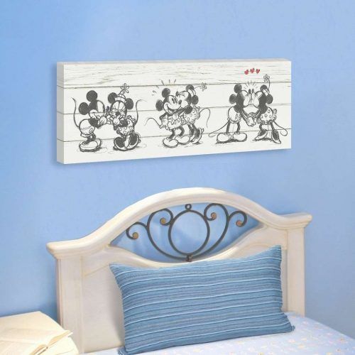 Mickey Mouse Canvas Wall Art (Photo 15 of 15)
