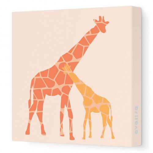 Giraffe Canvas Wall Art (Photo 12 of 15)