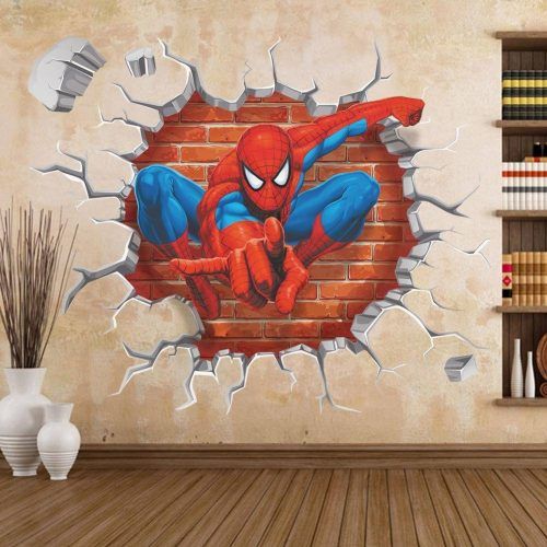 Decorative 3D Wall Art Stickers (Photo 16 of 20)